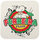 Square Pulp Board Coaster (60 Point) Imprinted with Logo (Q595565)