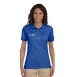 Jerzees Ladies' 5.6 oz. 50/50 Jersey Polo with SpotShield™ Imprinted with Logo (Q595576)