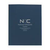 Linen Paper Folder  Imprinted with Logo (Q599111)