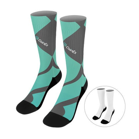 Import 18" Dye Sublimated Socks (Q600811)