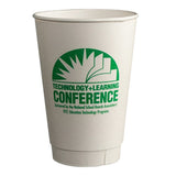 16 Oz. Insulated Tradition Paper Cups Imprinted with Logo (Q601111)