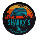 5 Inch Woven Patches Imprinted with Logo (Q606011)