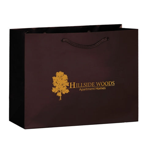 Matte Laminated Euro Tote Bag (Q612111)