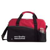 Poly Canvas Center Court Duffel Imprinted with Logo (Q616311)