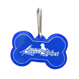 Dog Bone Shaped Reflective Collar Tags Imprinted with Logo (Q617711)