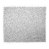 Tahoe Microfleece Throw Blanket Imprinted with Logo (Q621011)