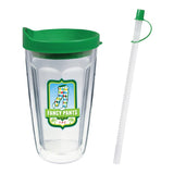 16 Oz. Thermal Travel Tumbler - Decal Imprinted with Logo (Q621522)