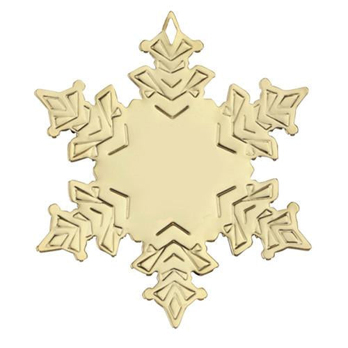 Gold Snowflake Ornament (Q634235)