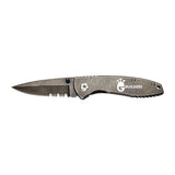 Cedar Creek® Stonewash Pocket Knife Imprinted with Logo (Q646322)