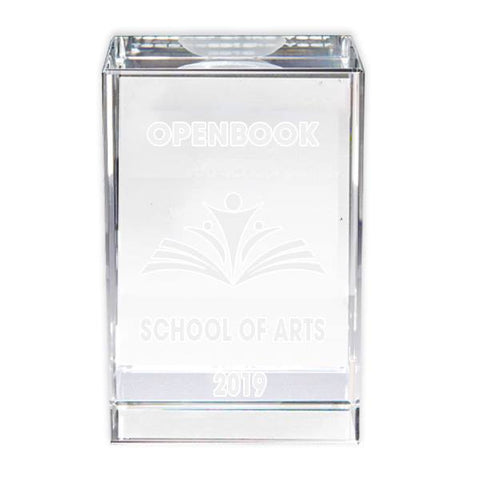 3D Crystal Block Large Awards (Q648811)