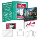 Tek Booklet with Credit Card Style Dental Floss-Mirrors Imprinted with Logo (Q651511)