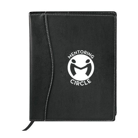 Logoed Hampton JournalBook䋢 (Q65541) - - 1