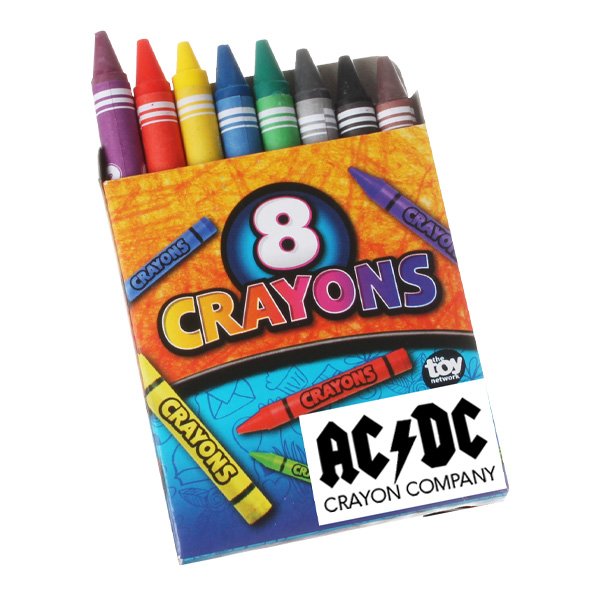 【公式】 (Q657911) Crayons Pack 8 Custom - Logo with Crayons アイドルグッズ