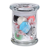 Salt Water Taffies in Glass Gourmet Jar Imprinted with Logo (Q661411)