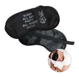 Satin Eye Mask Imprinted with Logo (Q662422)