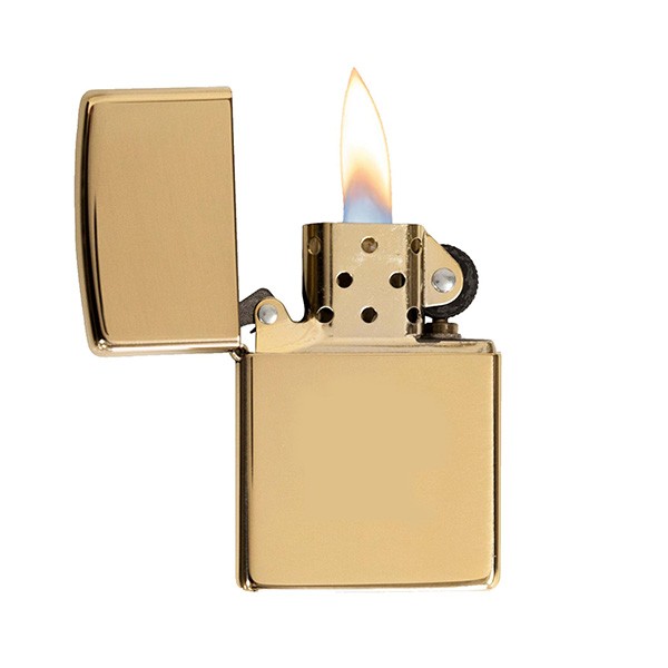 Custom High Polish Brass Zippo® Windproof Lighter (Q667211