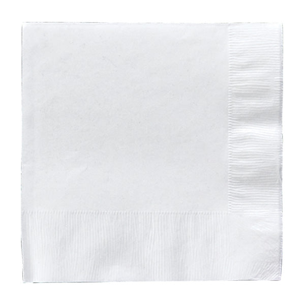 Custom White Luncheon Napkins (Q677622) Napkins with Logo Quality Imprint Promotional Products