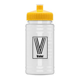 16 Oz. UpCycle Mini RPet Sports Bottle - Push-Pull Lid Imprinted with Logo (Q681722)