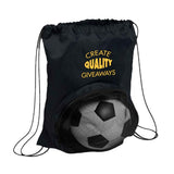 Striker Drawstring Backpack Imprinted with Logo (Q684565)