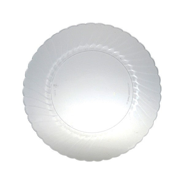 9 Inch Classicware® Clear Plastic Plates (Q686011)