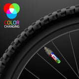 Flashing Led Valve Bicycle Light For Tires Imprinted with Logo (Q689011)