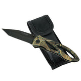 Stainless Steel Tracker Camo Knives Imprinted with Logo (Q690311)