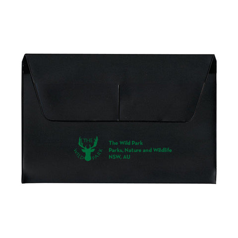 Gusseted Document Case With Two Pockets On Flap (Q691011)
