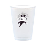 16 Oz. Frost-Flex™ Cup Imprinted with Logo (Q692211)