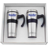 Speedmaster Stainless Mug Gift Set Imprinted with Logo (Q693275)