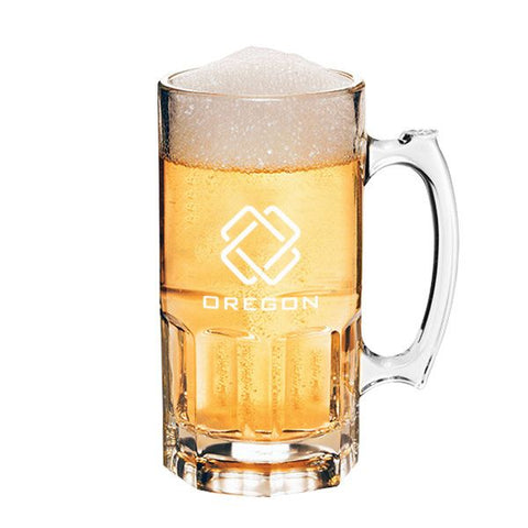 34 Oz. Libbey Super Glass Beer Mugs (Q697711)
