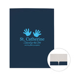 Gloss Paper Folder Imprinted with Logo (Q699111)