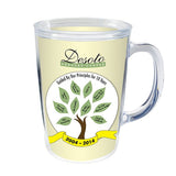 14 Oz. Thermal Mug - White Paper Insert Imprinted with Logo (Q701522)