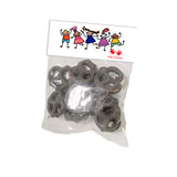 Milk Chocolate Mini Pretzels in Small Header Bags Imprinted with Logo (Q702411)