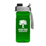 20 Oz. UpCycle RPET Bottle - Quick Snap Lid Imprinted with Logo (Q703722)