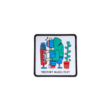 1 Inch Dye Sublimated Patches Imprinted with Logo (Q706011)