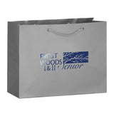 13 x 10 Gloss Laminated Euro Tote Bag Imprinted with Logo (Q712111)