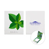 Basil Seed Matchbook Imprinted with Logo (Q720422)