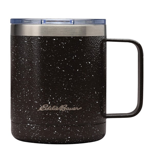 12 oz Insulated Camping Mug (Black) – Highland Peak Co.