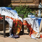 Appalachian Fur Lined Throw Blanket Imprinted with Logo (Q731011)