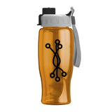 27 Oz. Poly-Pure Bottle - Flip Quick Snap Lid Imprinted with Logo (Q733722)