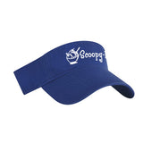 Washed Cotton Twill Visor Imprinted with Logo (Q733776)