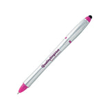 Twist-Action Stylus Highlighter-Pen Combo Imprinted with Logo (Q736311)