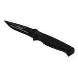 Cedar Creek® Blackout Pocket Knife Imprinted with Logo (Q736322)