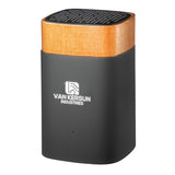 SCX Design® Maple Wood Clever 5W Speaker Imprinted with Logo (Q736622)