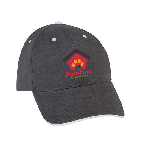 6 Panel Hit Elite Cotton Caps (Q749311)