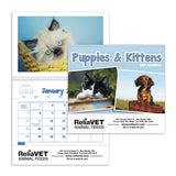 Puppies & Kittens Pocket Calendar Imprinted with Logo (Q755722)