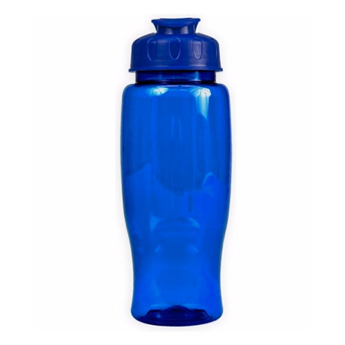 Poly-Pure Transparent Bottle - Flip Lid (27 oz) (Q75939)