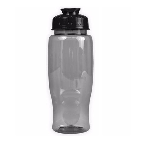 Poly-Pure Transparent Bottle - Flip Lid (27 oz) (Q75939)