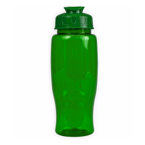 Poly-Pure Transparent Bottle - Flip Lid (27 oz) (Q75939)