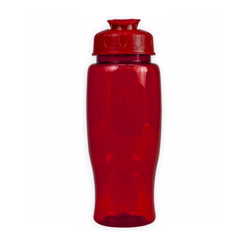Poly-Pure Transparent Bottle - Flip Lid (27 oz) (Q75939)